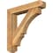 Ekena Millwork Balboa Craftsman Rough Sawn Bracket w/ Offset Brace, Western Red Cedar, 6"W x 30"D x 30"H BKT0604X30X30BOA04RWR - alternate 1